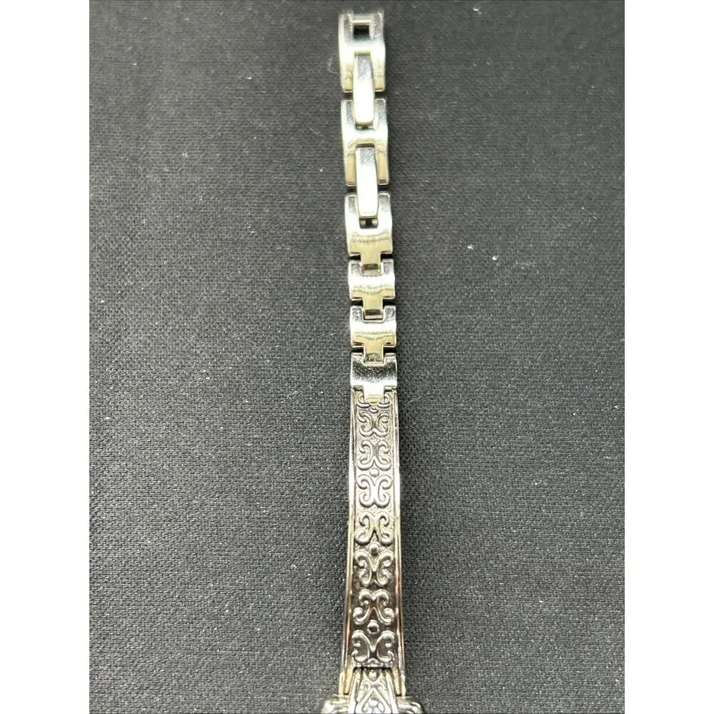 Relic Silver Tone Black Dial Women’s Quartz Watch